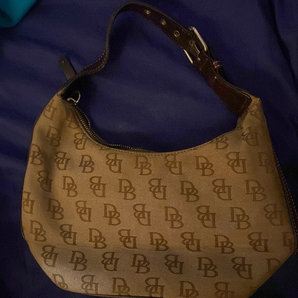 Dooney & Bourke Brown Small Bucket Bag - Picture 1 of 1
